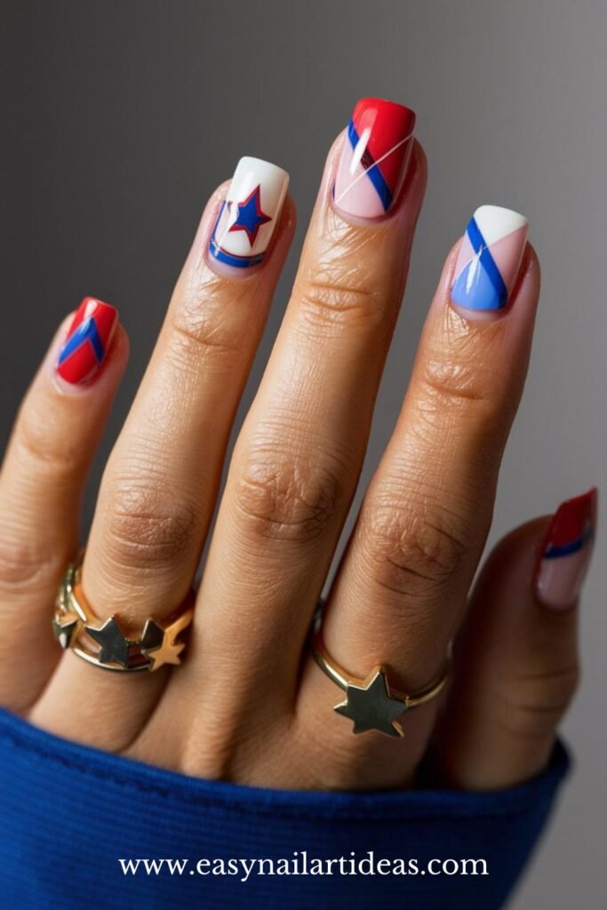 July 4th Nail Art Ideas