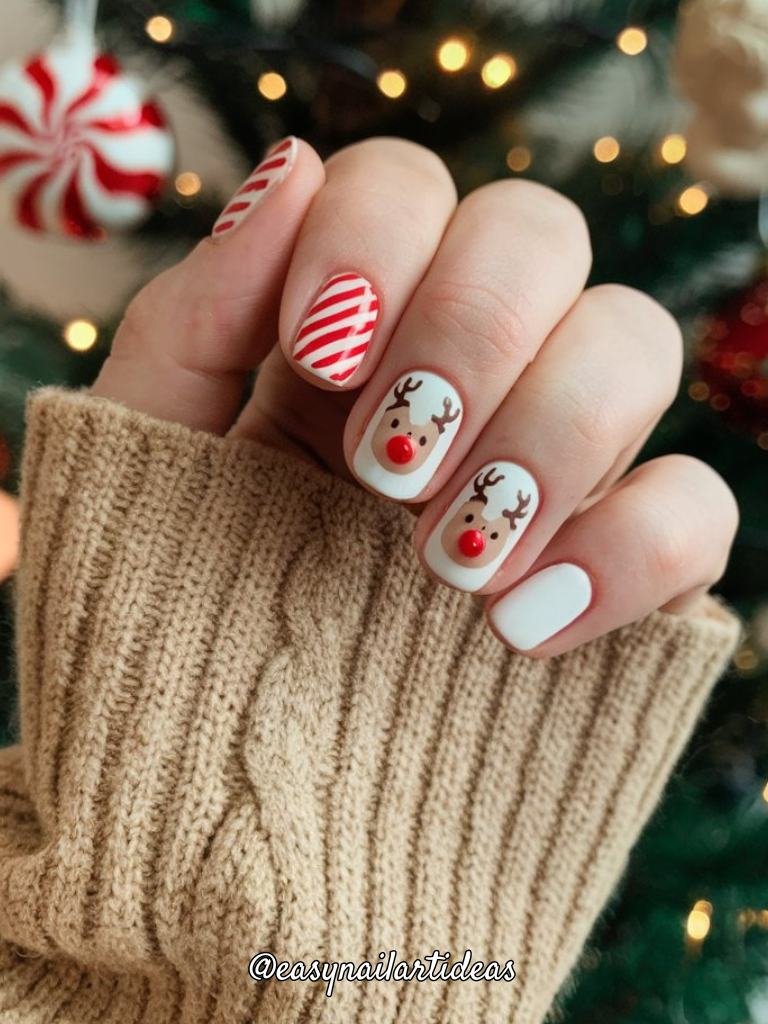 pink-christmas-nails