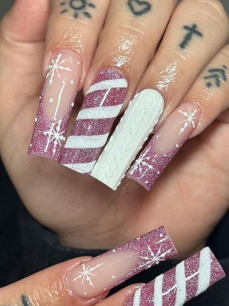 christmas coffin nails